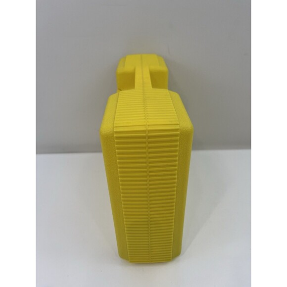 Vintage K'NEX Yellow Box Hard Carrying Case Lot w/Misc Individual Pieces, Wheels - Picture 8 of 8